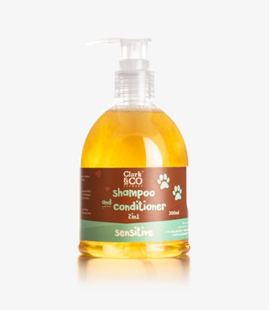 Clark & Co Shampoo and Conditioner 2 in 1 Sensitive 300ml image 0