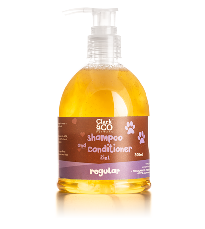 Clark & Co Shampoo and Conditioner 2 in 1 Regular 300ml image 0