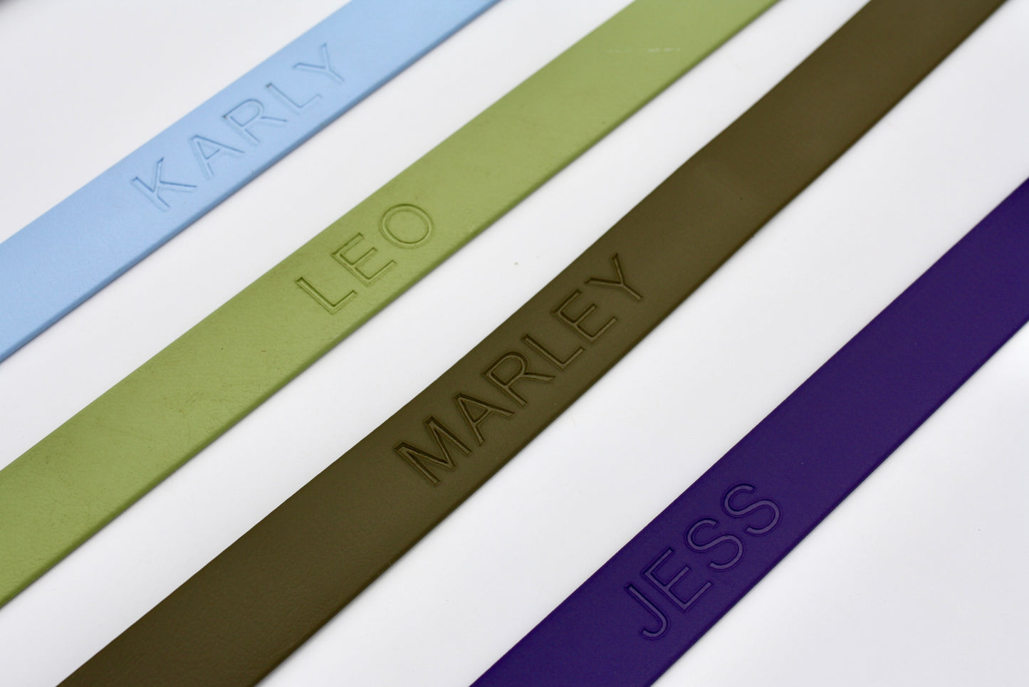 Custom Embossed Biothane Collar