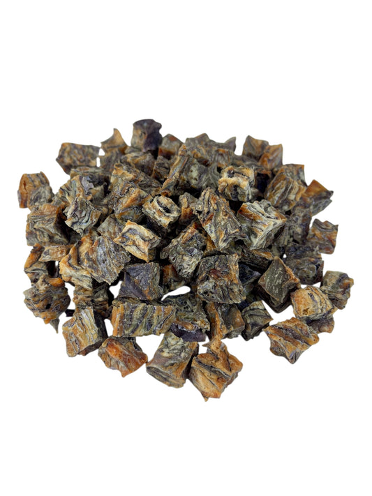 Hoki Fish Skin Bites 100g