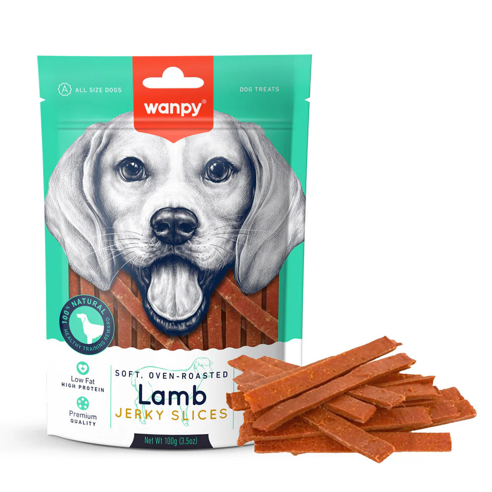 Wanpy Lamb Jerky Slices 100g